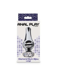 Toyjoy - Anal Play Diamante Bum Bijou Grande Plug Anale - TOYJOY - Plug e Catene Anali | erosidea.com