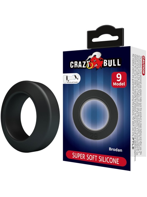 Crazy Bull - Brodan Anello In Silicone Modello 9 - CRAZY BULL - Anelli Fallici | erosidea.com