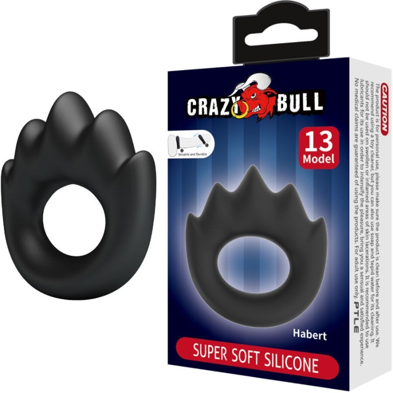 Crazy Bull - Habert Anello In Silicone Modello 13 - CRAZY BULL - Anelli Fallici | erosidea.com