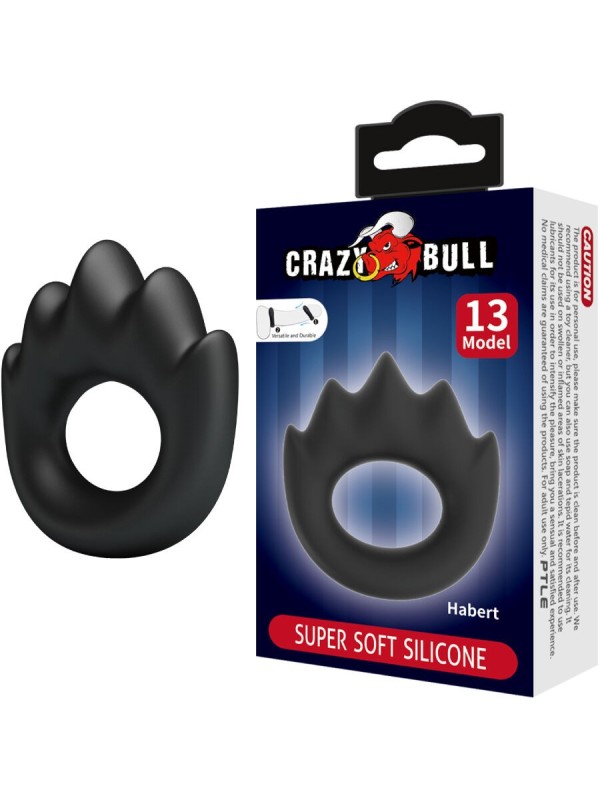 Crazy Bull - Habert Anello In Silicone Modello 13 - CRAZY BULL - Anelli Fallici | erosidea.com