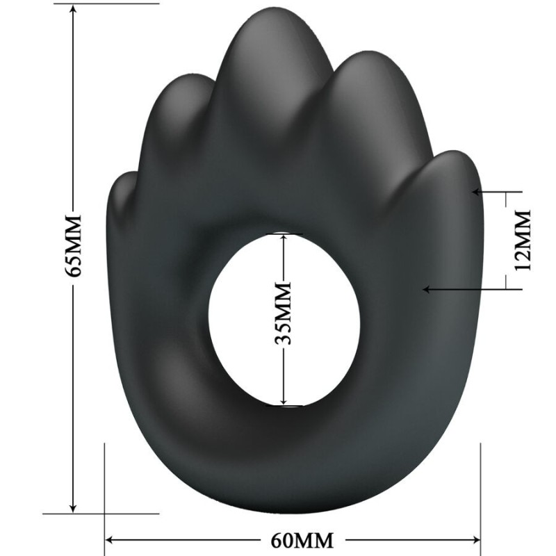 Crazy Bull - Habert Anello In Silicone Modello 13 - CRAZY BULL - Anelli Fallici | erosidea.com