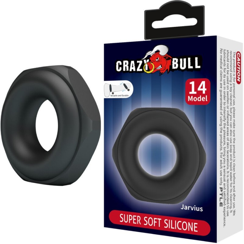 Crazy Bull - Anello In Silicone Jarvius Modello 14 - CRAZY BULL - Anelli Fallici | erosidea.com