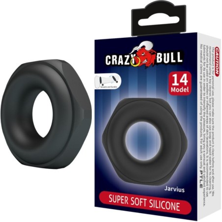 Crazy Bull - Anello In Silicone Jarvius Modello 14 - CRAZY BULL - Anelli Fallici | erosidea.com