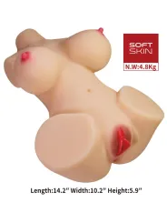 Crazy Bull - Emma Torso Femminile Realistico Vagina E Anale 48 Kg - CRAZY BULL - Masturbatori Vagina | erosidea.com