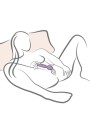 Rocks-Off - Oriel Vibratore A Bacchetta Flessibile Fucsia - ROCKS-OFF - Vibratori | erosidea.com