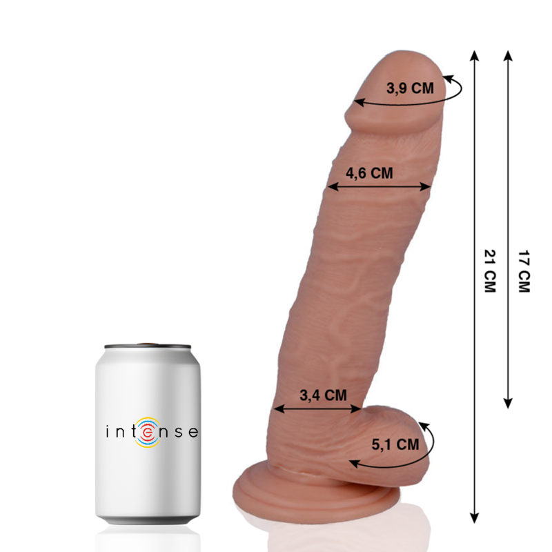 Mr Intense - 24 Dildo Realistico 21 cm x 4.6 cm - MR. INTENSE - Dildo Realistici | erosidea.com