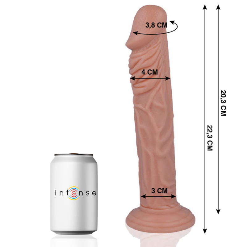 Mr Intense - 27 Dildo Realistico 22.3 cm x 3 cm - MR. INTENSE - Dildo Realistici | erosidea.com
