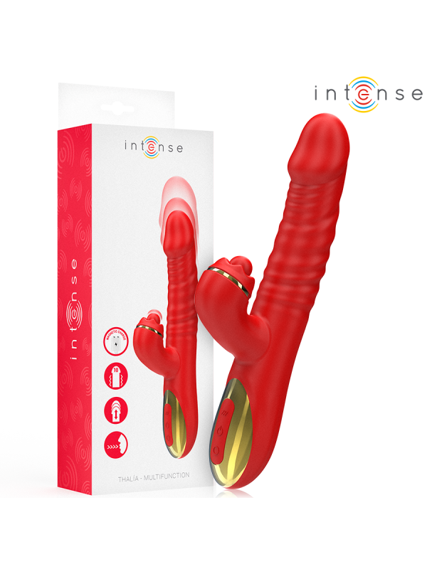 Intense - Vibrazione Thalia E Spinta E Rosso Tapping - INTENSE FUN - Vibratori | erosidea.com