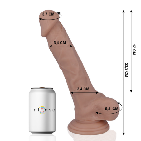 Mr Intense - 28 Dildo Realistico 22.3 cm x 3.4 cm - MR. INTENSE - Dildo Realistici | erosidea.com