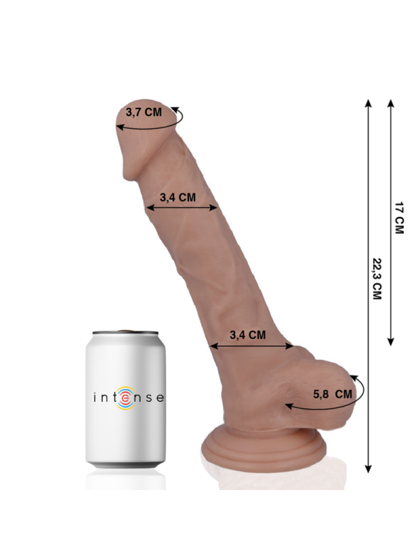 Mr Intense - 28 Dildo Realistico 22.3 cm x 3.4 cm - MR. INTENSE - Dildo Realistici | erosidea.com