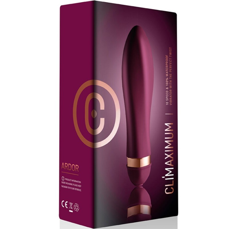 Climaximum - Vibratore Ardor Twisted - CLIMAXIMUM - Vibratori | erosidea.com