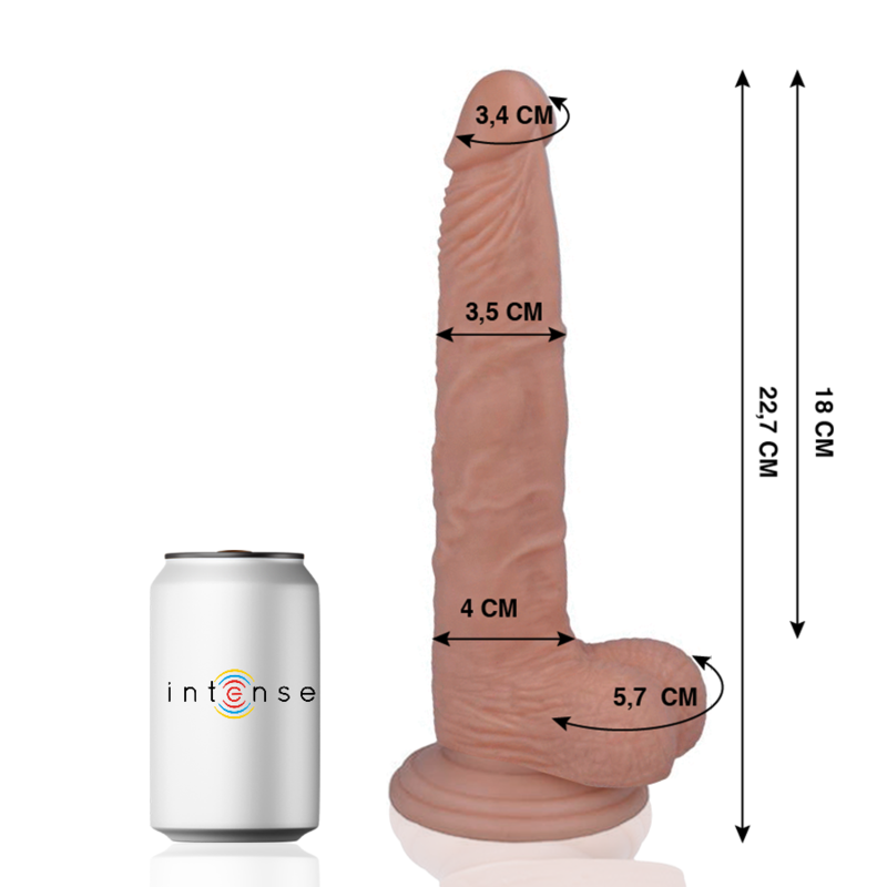 Mr Intense - 29 Dildo Realistico 22.7 cm x 3.5 cm - MR. INTENSE - Dildo Realistici | erosidea.com