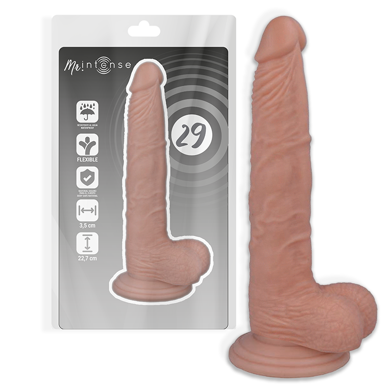 Mr Intense - 29 Dildo Realistico 22.7 cm x 3.5 cm - MR. INTENSE - Dildo Realistici | erosidea.com