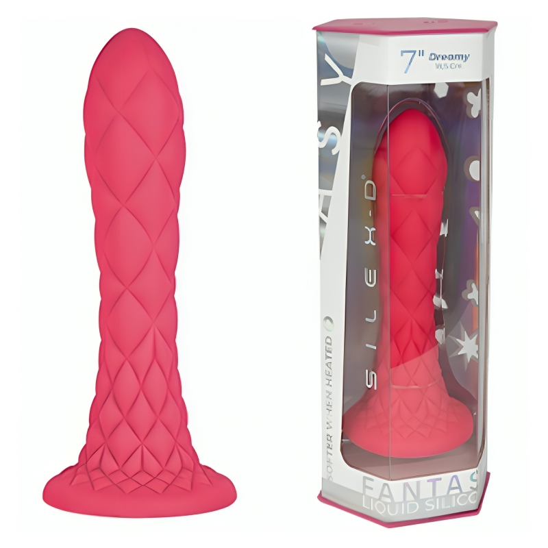 Silexd - Dildo Da Sogno Fantasy Silicone Liquido Termoreattivo Fucsia 185 Cm - - Dildo Speciali | erosidea.com