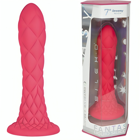 Silexd - Dildo Da Sogno Fantasy Silicone Liquido Termoreattivo Fucsia 185 Cm - - Dildo Speciali | erosidea.com