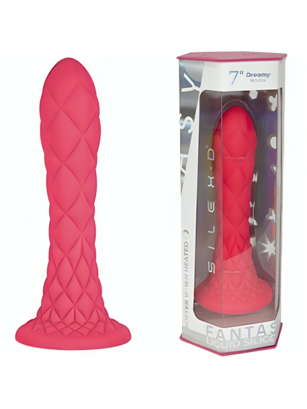 Silexd - Dildo Da Sogno Fantasy Silicone Liquido Termoreattivo Fucsia 185 Cm - - Dildo Speciali | erosidea.com