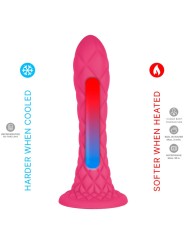 Silexd - Dildo Da Sogno Fantasy Silicone Liquido Termoreattivo Fucsia 185 Cm - - Dildo Speciali | erosidea.com