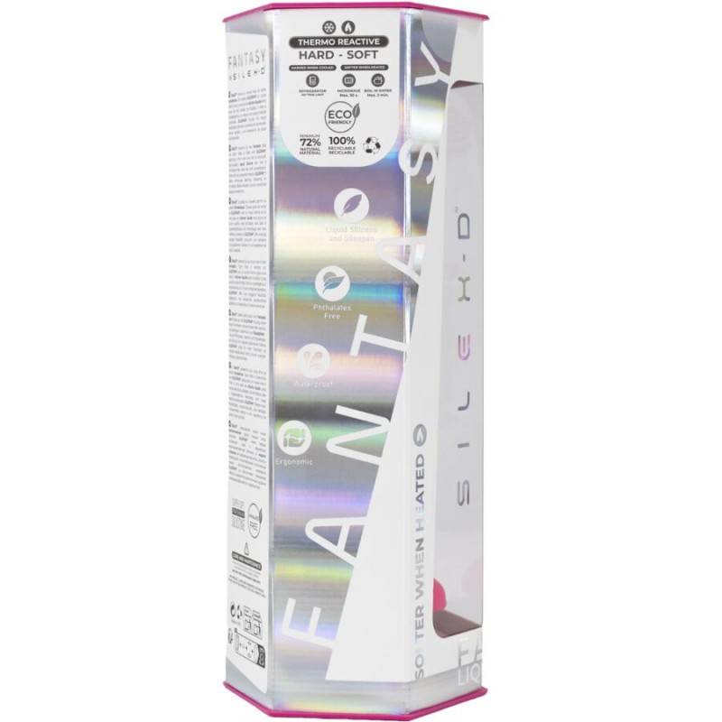 Silexd - Dildo Da Sogno Fantasy Silicone Liquido Termoreattivo Fucsia 185 Cm - - Dildo Speciali | erosidea.com