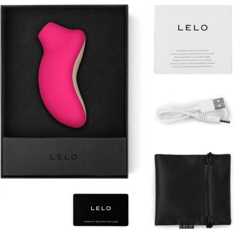 Stimolatore Clitoride Lelo Sona Colore Ciliegia - Lelo - Succhia Clitoride | erosidea.com