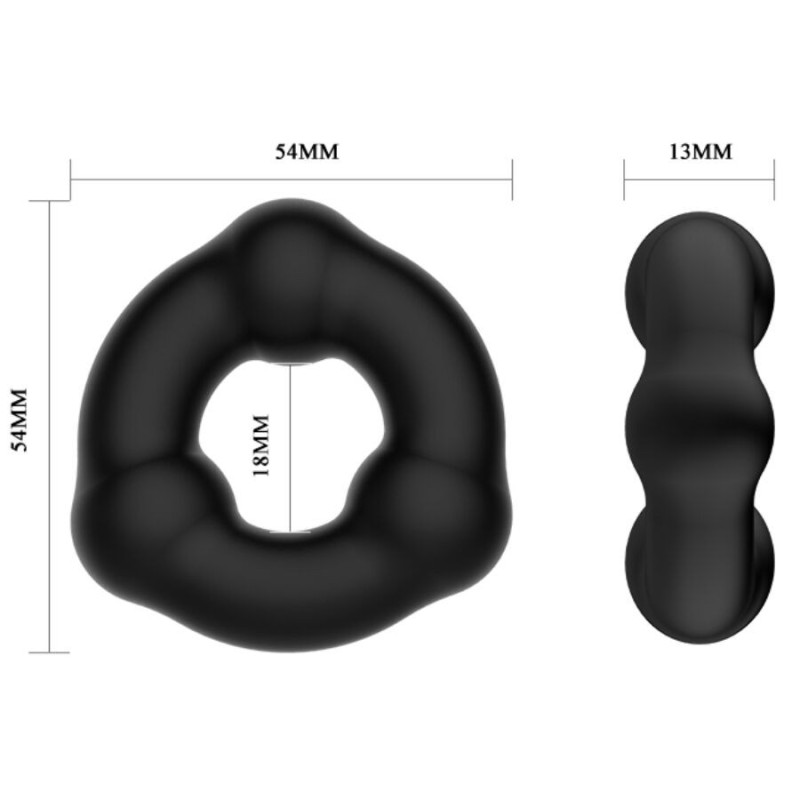 Crazy Bull - Anello In Silicone Super Morbido Con Noduli - CRAZY BULL - Anelli Fallici | erosidea.com