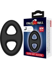 Crazy Bull - Anello Doppio Ovale In Silicone - CRAZY BULL - Anelli Fallici | erosidea.com