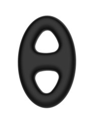 Crazy Bull - Anello Doppio Ovale In Silicone - CRAZY BULL - Anelli Fallici | erosidea.com