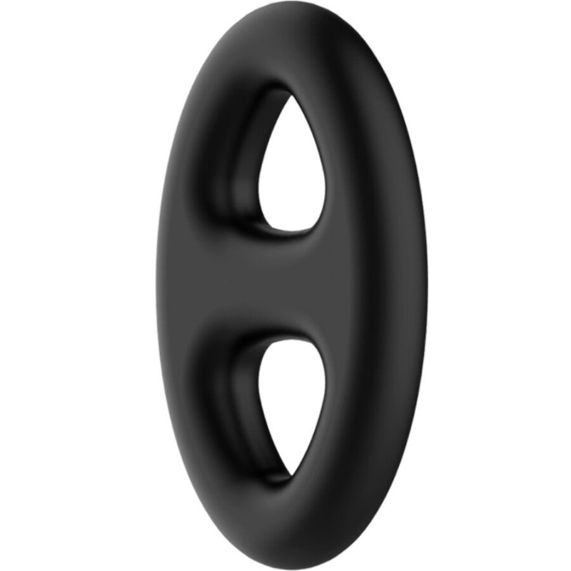 Crazy Bull - Anello Doppio Ovale In Silicone - CRAZY BULL - Anelli Fallici | erosidea.com
