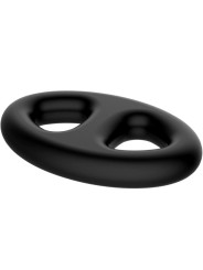 Crazy Bull - Anello Doppio Ovale In Silicone - CRAZY BULL - Anelli Fallici | erosidea.com