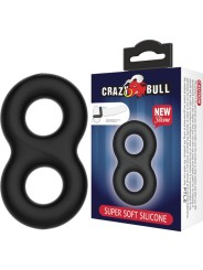 Crazy Bull - Anello In Silicone Doppio Infinito - CRAZY BULL - Anelli Fallici | erosidea.com