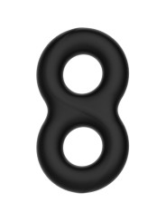 Crazy Bull - Anello In Silicone Doppio Infinito - CRAZY BULL - Anelli Fallici | erosidea.com