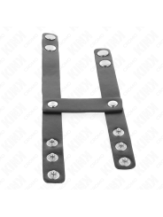 Kink - Anello Pene Regolabile In Pelle Doppia - KINK RING POWER - Costrittivi | erosidea.com
