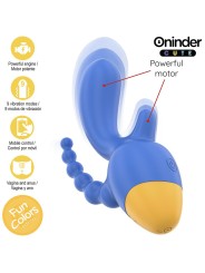 Oninder Cute - Love 3 Some Triplo Vibratore - App Gratuita - ONINDER CUTE - Vibratori con App | erosidea.com