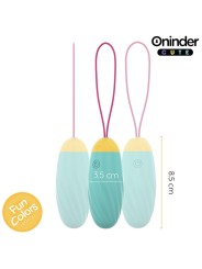 Oninder Cute - Uovo Vibro-Rotante In Silicone Con Gemma Per Amore E Piacere - App Gratuita - ONINDER CUTE - Ovetti Palline Sfere | erosidea.com