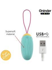 Oninder Cute - Uovo Vibro-Rotante In Silicone Con Gemma Per Amore E Piacere - App Gratuita - ONINDER CUTE - Ovetti Palline Sfere | erosidea.com