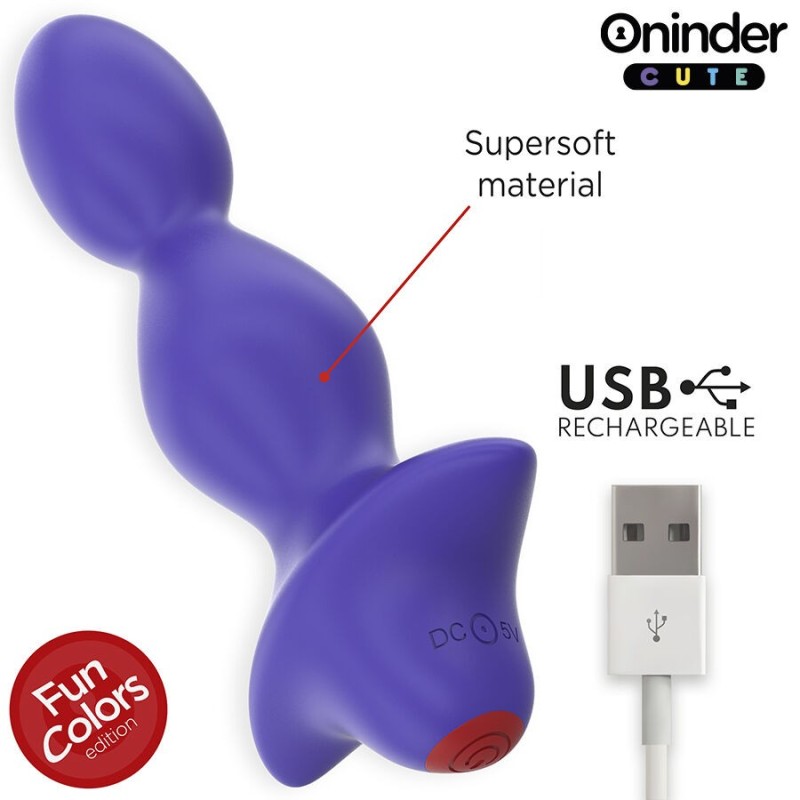 Oninder Cute - Dilatatore Anale Vibrante Love Butt - App Gratuita - ONINDER CUTE - Vibratori con App | erosidea.com