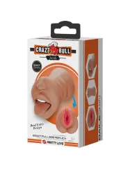 Crazy Bull - Sarah Doppio Masturbatore Bocca E Vagina Carne - CRAZY BULL - Masturbatori Vagina | erosidea.com