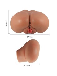 Crazy Bull - Vibratore Luna Con Vagina Realistica E Controllo Ano Remoto - CRAZY BULL - Masturbatori Vagina | erosidea.com