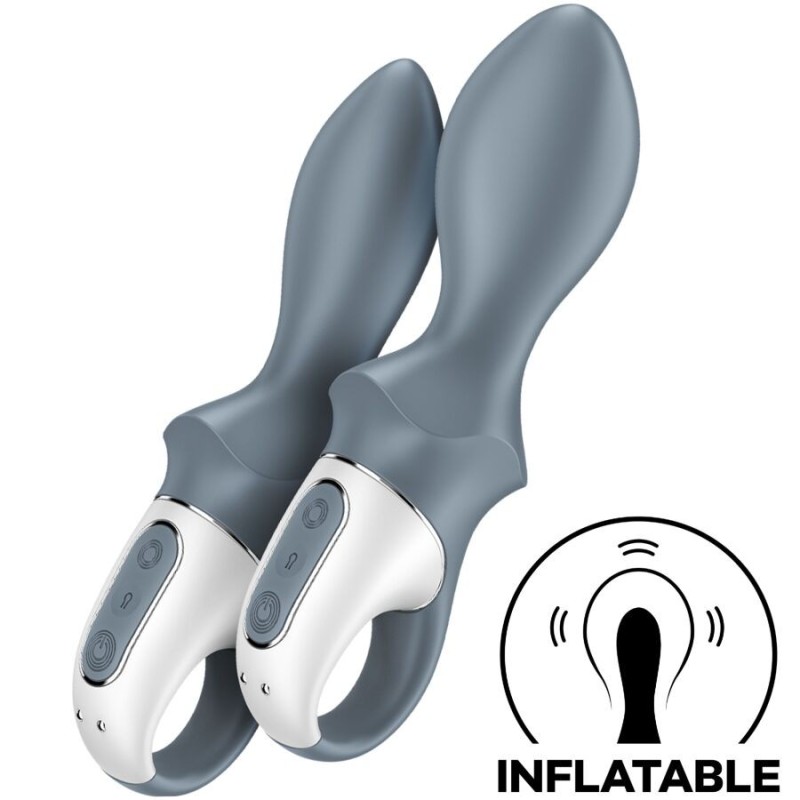 Satisfyer - Air Pump Booty 1 Vibratore Anale Gonfiabile Grigio - SATISFYER VIBRATOR - Vibratori Anali | erosidea.com