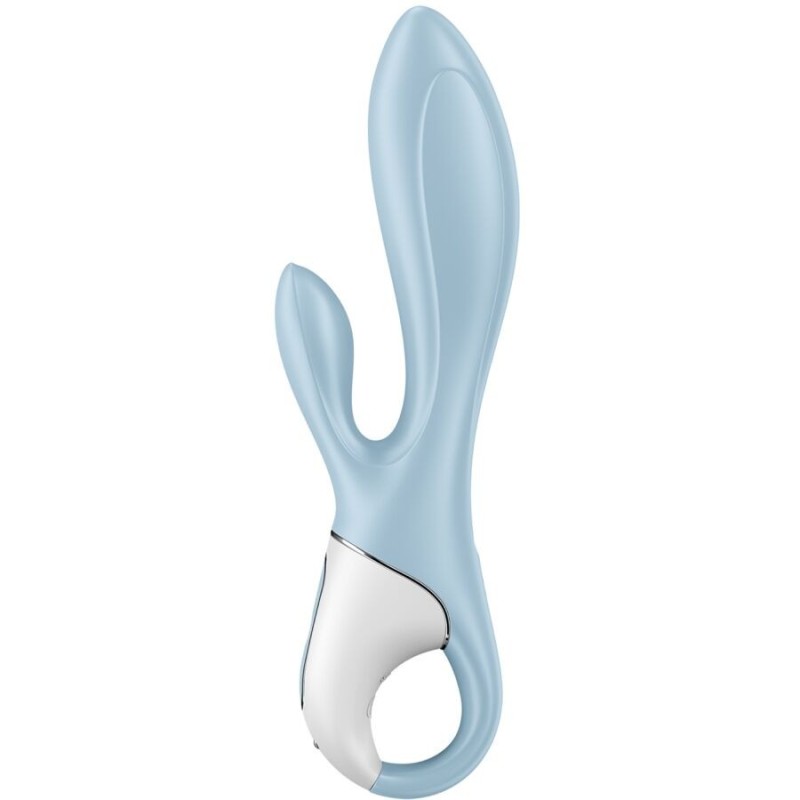 Satisfyer - Air Pump Bunny 1 Vibratore Gonfiabile Rabbit Blu - SATISFYER VIBRATOR - Vibratori Rabbit | erosidea.com
