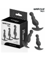 Addicted Toys - Set Di 3 Tappi Anali Modello 1 - Addicted Toys - Plug e Catene Anali | erosidea.com