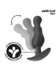 Addicted Toys - Set Di 3 Tappi Anali Modello 1 - Addicted Toys - Plug e Catene Anali | erosidea.com