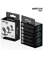 Addicted Toys - Set Di 3 Tappi Anali Modello 3 - Addicted Toys - Plug e Catene Anali | erosidea.com