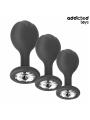 Addicted Toys - Set Di 3 Tappi Anali Con Gioiello - Addicted Toys - Plug e Catene Anali | erosidea.com