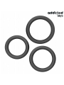 Addicted Toys - Set Di Anelli Piatti In Silicone - Addicted Toys - Plug e Catene Anali | erosidea.com