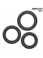 Addicted Toys - Set Di Anelli In Silicone Modello 1 - Addicted Toys - Guaine e Prolunghe | erosidea.com