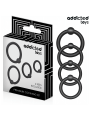 Addicted Toys - Set Di Anelli In Silicone A Pressione - Addicted Toys - Guaine e Prolunghe | erosidea.com