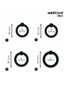 Addicted Toys - Set Di Anelli In Silicone A Pressione - Addicted Toys - Guaine e Prolunghe | erosidea.com