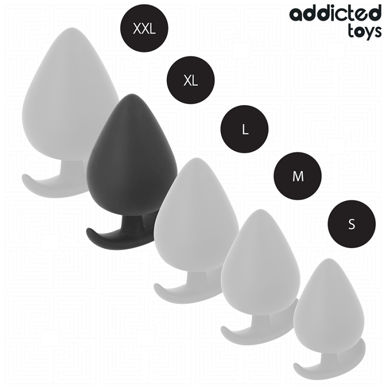 Addicted Toys - Tappo Anale Taglia Xl 9.5 Cm - Addicted Toys - Plug e Catene Anali | erosidea.com