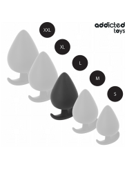 Addicted Toys - Tappo Anale Taglia L 8 Cm - Addicted Toys - Plug e Catene Anali | erosidea.com