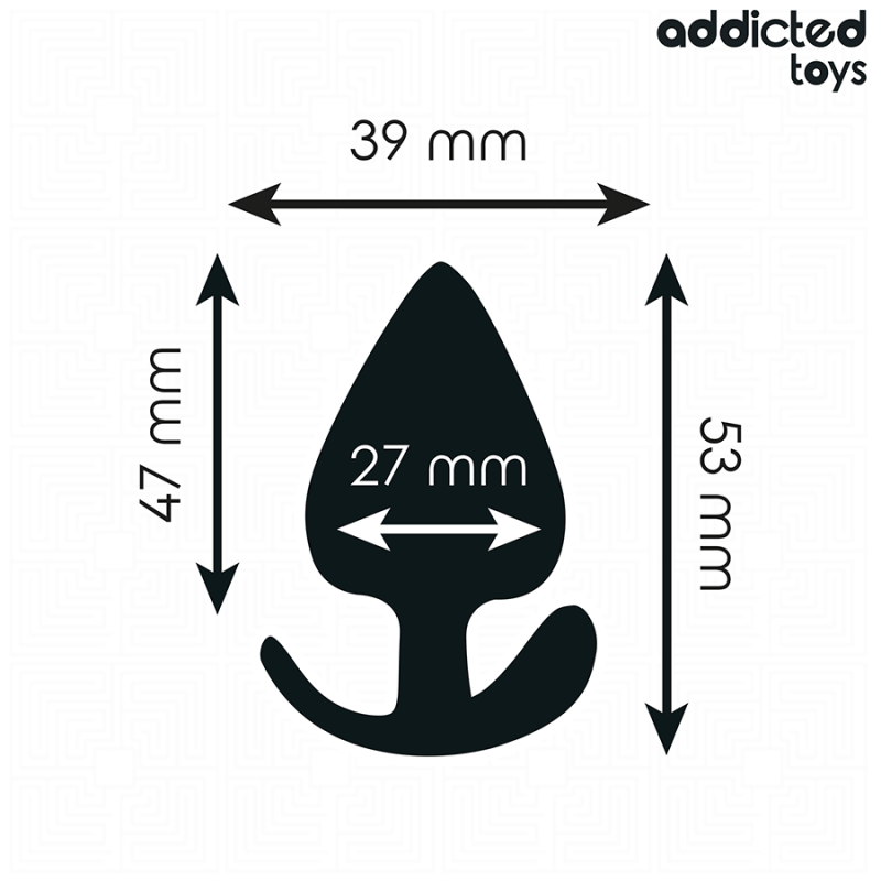 Addicted Toys - Tappo Anale Taglia S 53 Cm - Addicted Toys - Plug e Catene Anali | erosidea.com